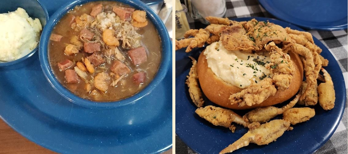 Me-Maw's Cajun Cuisine Menu