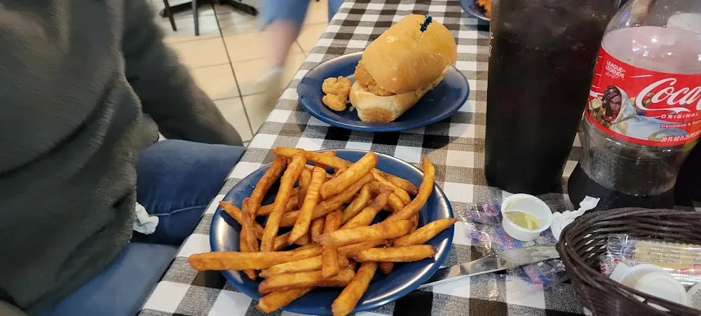 Shrimp PO Boy & Fries